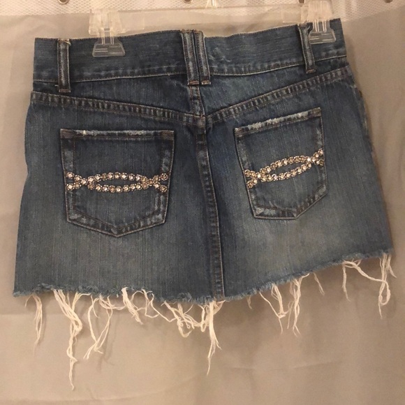 Abercrombie and Fitch Jean skirt - Picture 2 of 2